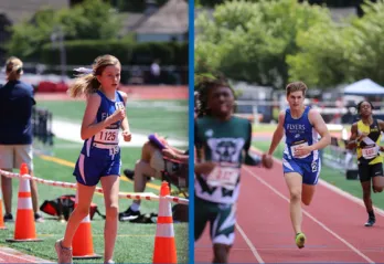Hannah Johnson and Connor Barrett