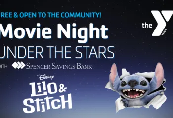 "Free and open to the community! Movie Night Under the Stars with the Westfield Area YMCA and Spencer Savings Bank"