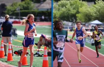 Hannah Johnson and Connor Barrett
