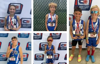 Top left: Sandra Jakubiuk, Bottom left: Connor Barrett, Middle Top: Leo Anspach, Middle Bottom: Catalina Herits, Left: Greyson Dunleavy & Jackson Sarvey